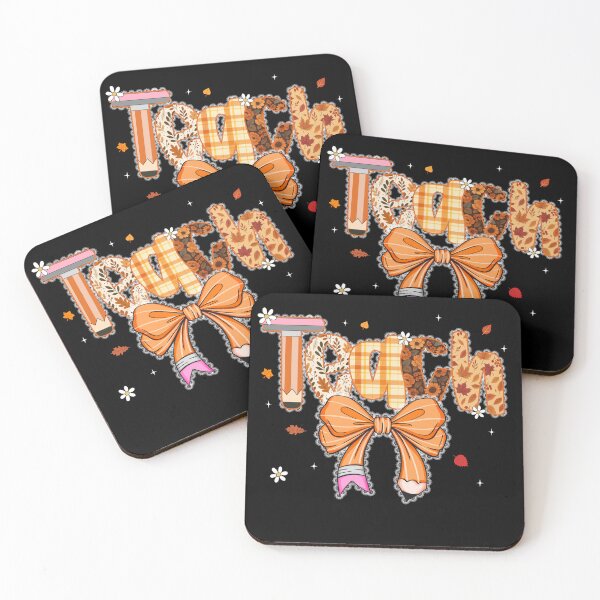 Item preview, Preppy Floral Fall Teach designed and sold by Alluka Brand.