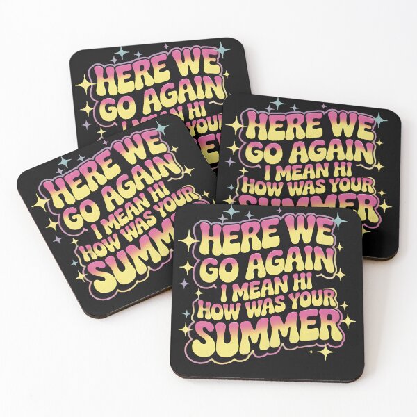 Item preview, Here We Go Again I Mean Hi How Was Your Summer - Funny Teacher Design designed and sold by LovelyEvaDesign.