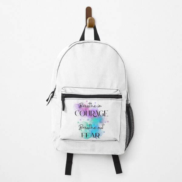 Item preview, Breathe in courage. Breathe out fear. designed and sold by Mantikorns.