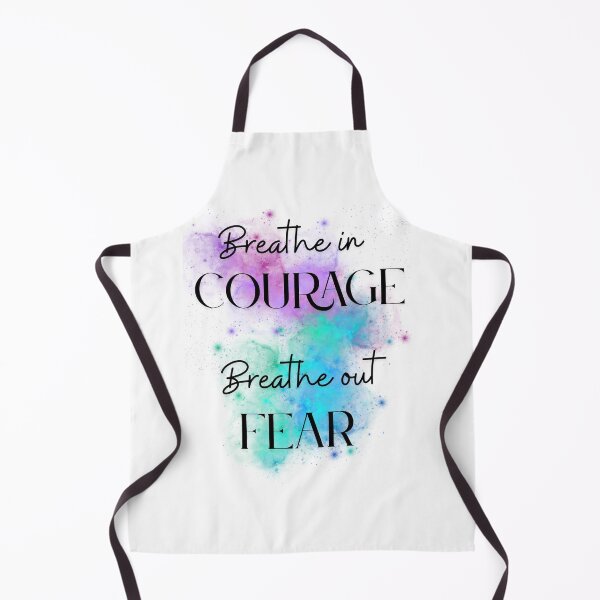 Item preview, Breathe in courage. Breathe out fear. designed and sold by Mantikorns.