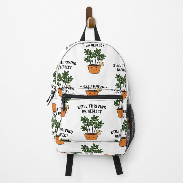 Item preview, ZZ Plant – Still Thriving on Neglect - Funny Houseplant Characters designed and sold by EdgyEdgeArt.