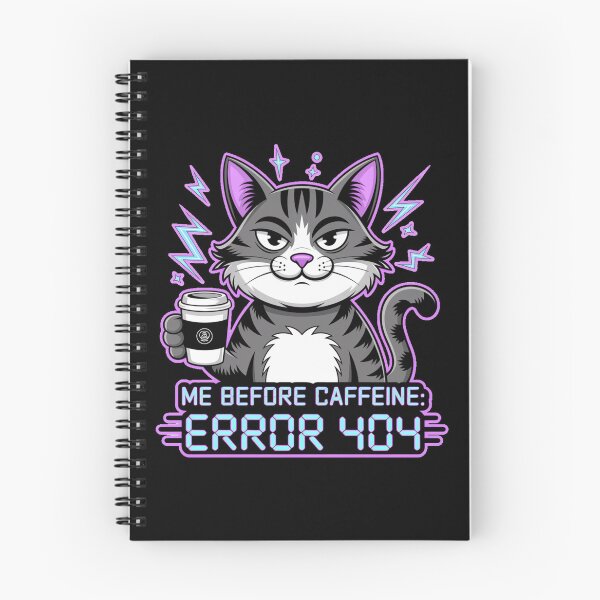 Item preview, Caffeine Loading Cat designed and sold by mpdesigns73.