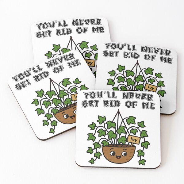 Item preview, Ivy – You’ll Never Get Rid of Me - Funny Plant Character designed and sold by EdgyEdgeArt.