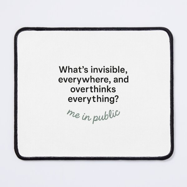 Item preview, Brain Teaser Riddle Typography designed and sold by Uglyandcute.