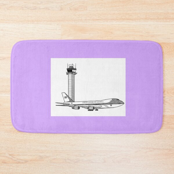 Item preview, Andrew’s Airport Tower & Airplane designed and sold by HuiCreations.