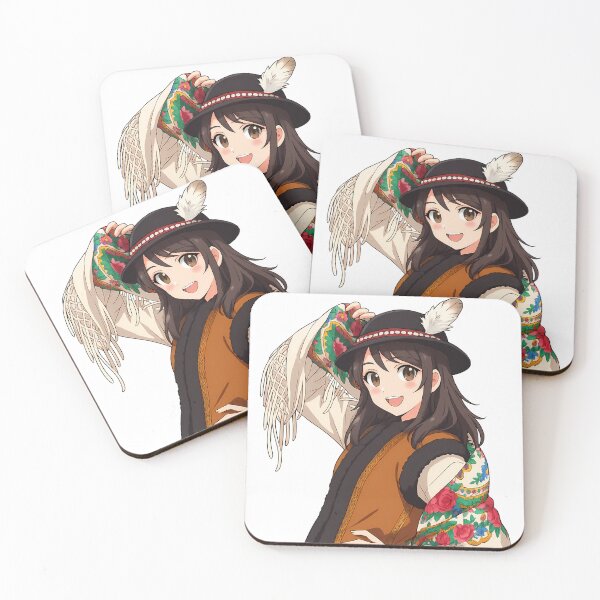 Item preview, Anime Girl in Polish Folk Costume designed and sold by TheRDA.