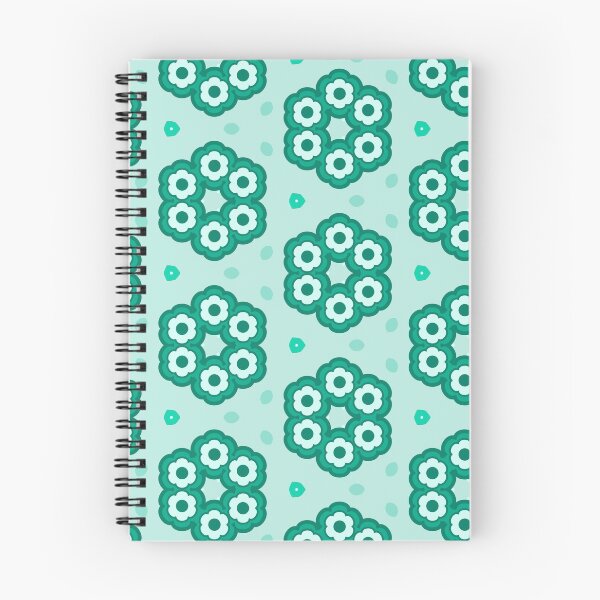 Item preview, circle mint green paisley pattern seamless colorful repeat pattern designed and sold by Abrahamjrnd.