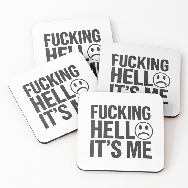 Item preview, Fucking Hell It’s Me – Sarcastic Emotion Design with Smiley designed and sold by Globuwear.