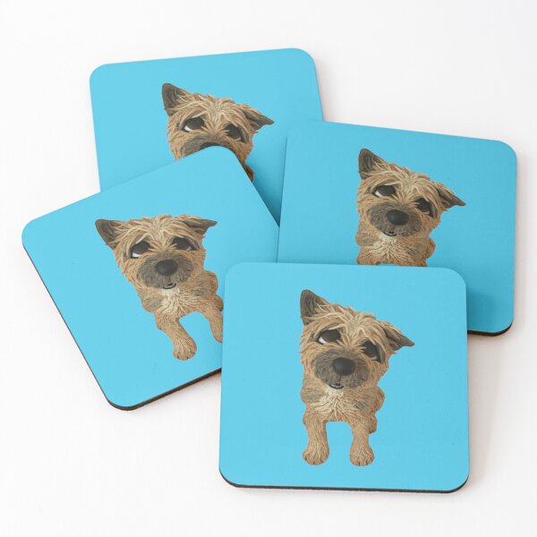 Item preview, Bringing my cute Border Terrier art to print. designed and sold by Teddyella Treasures.