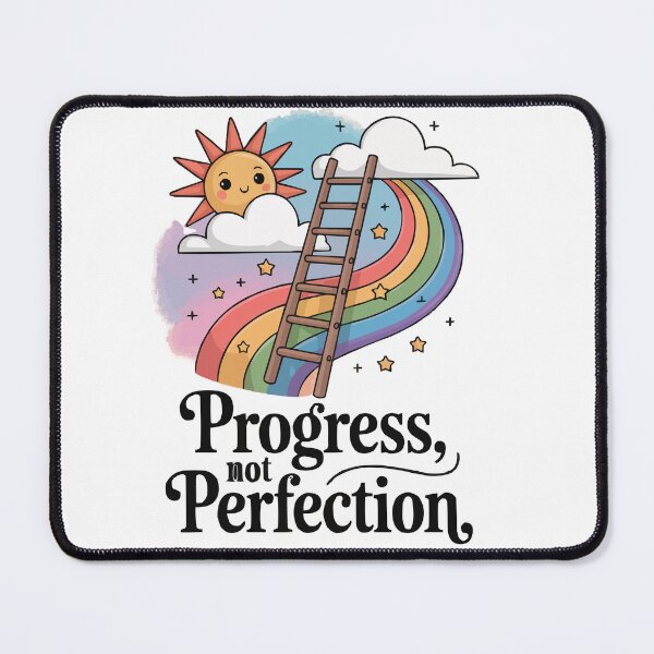 Item preview, Progress Not Perfection designed and sold by Ketique.