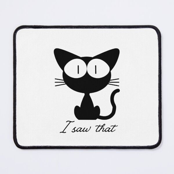 Item preview, I saw that cat  designed and sold by art.paperplanes.