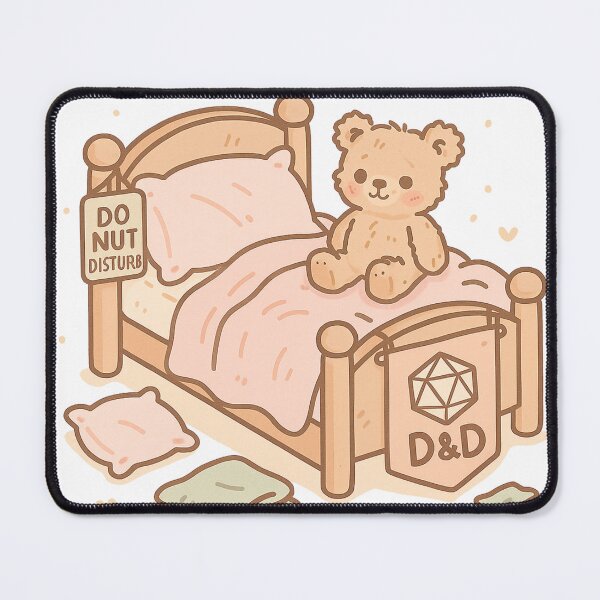 Item preview, Teddy & Bed Hoodie – For When the World’s Too Loud designed and sold by Crisisbutmakeitcute.
