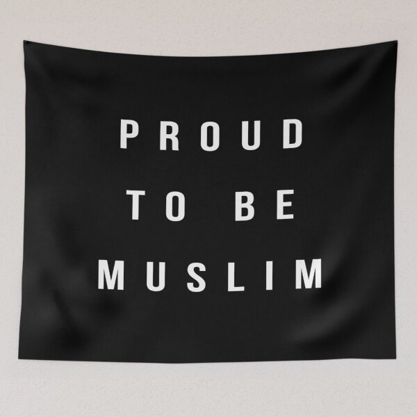 Item preview, Proud to Be Muslim – Minimalist Islamic Statement designed and sold by AURA-APPAEL.