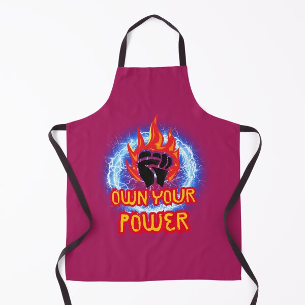 Item preview, Own Your Power - Fiery Electric Fist Design designed and sold by Chillspire.
