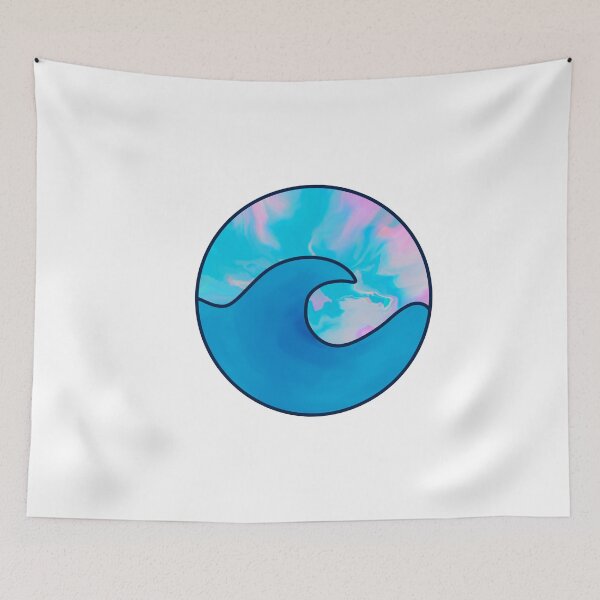 Item preview, Tranquil Wave – Blue Ocean Minimalist Art designed and sold by Fern&Lantern.