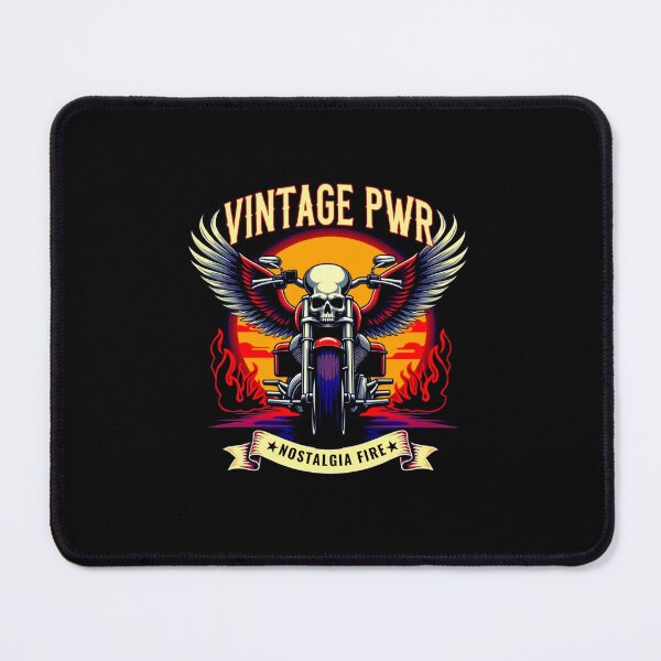 Item preview, Winged Skull Motor Motivational VINTAGE PWR NOSTALGIA FIRE. designed and sold by Giulivo Store Graphic.