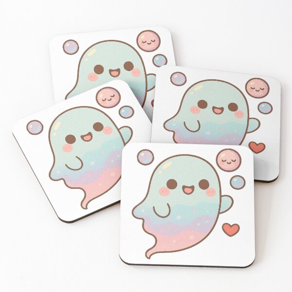 Item preview, BooBoo the bubble ghost designed and sold by artiepie2025.