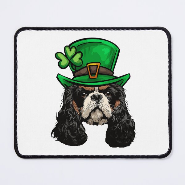 Item preview, St Patricks Day Cavalier King Charles Spaniel designed and sold by whyitsme.