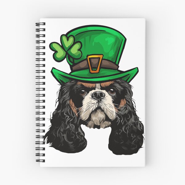 Item preview, St Patricks Day Cavalier King Charles Spaniel designed and sold by whyitsme.