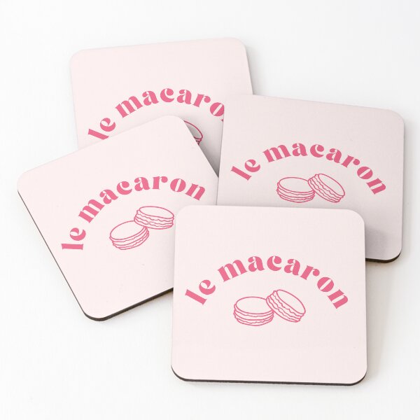 Item preview, Le Macaron Pink Aesthetic Artwork designed and sold by JeSuisAgnes.