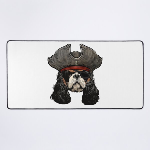 Item preview, Cavalier King Charles Spaniel Pirate designed and sold by whyitsme.