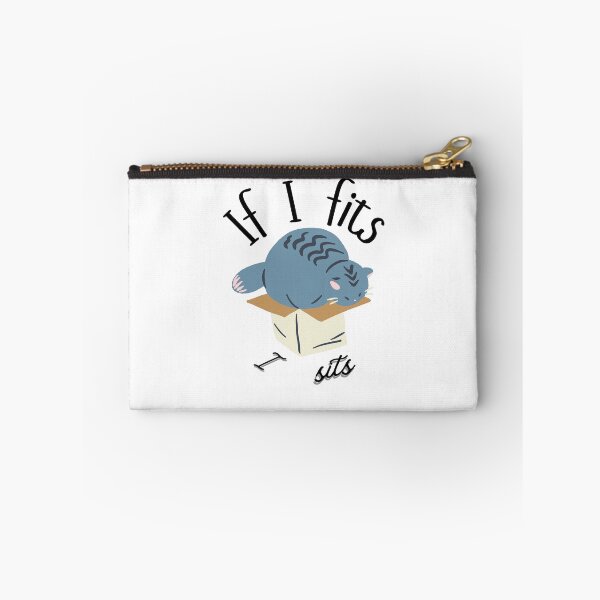 Artikelvorschau, Dicke Katze in kleiner Kiste gequetscht, wenn sie reinpasst, sitze ich entworfen und verkauft von art.paperplanes.