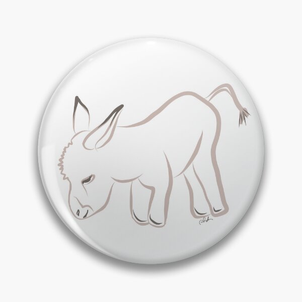Item preview, hee haw baby-baby donkey for kids of all ages designed and sold by Annette Chabidon Studio.
