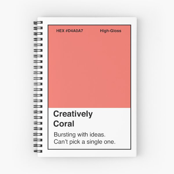 Item preview, Creatively Coral | Feeling Some Type of Hue™ designed and sold by createbigwaves.