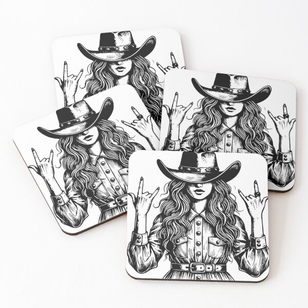 Item preview, Retro Cowgirl Chic Surf‑Meets‑Saddle Vibes designed and sold by Jcat7.