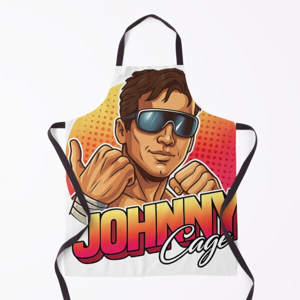 Item preview, Johnny Cage Mortal Kombat Logo Epic and Cool designed and sold by Action Heroes Stuff.