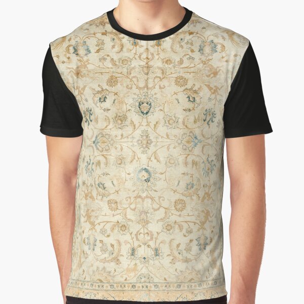 Item preview, Antique Persian Tabriz  Rug Print designed and sold by Vicky Brago-Mitchell®.