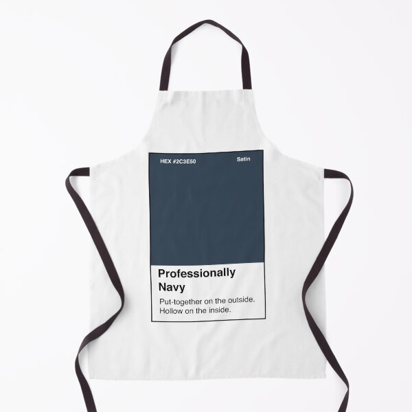 Item preview, Professionally Navy | Feeling Some Type of Hue™ designed and sold by createbigwaves.