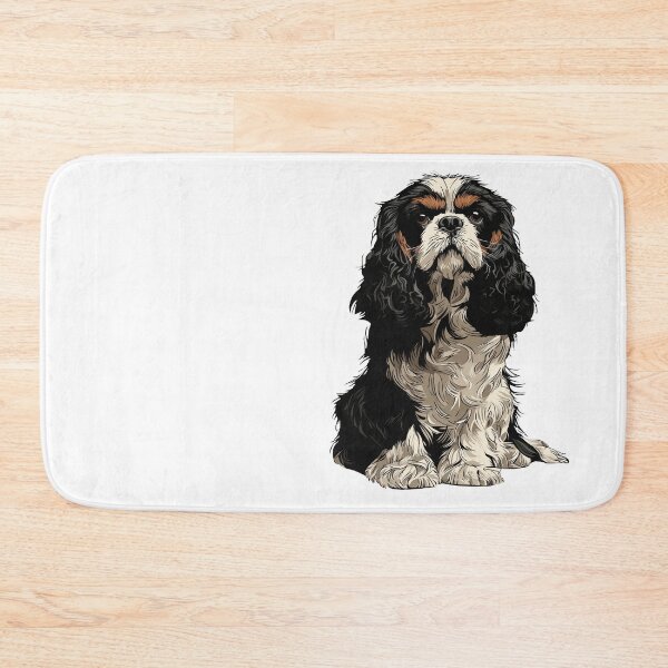 Item preview, Cavalier King Charles Spaniel Dog Illustration designed and sold by whyitsme.