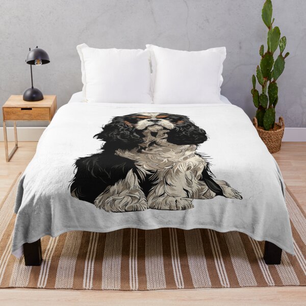 Item preview, Cavalier King Charles Spaniel Dog Illustration designed and sold by whyitsme.