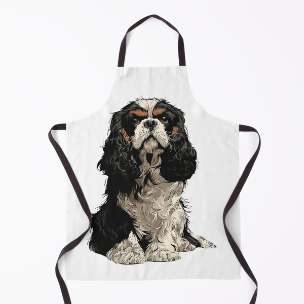 Item preview, Cavalier King Charles Spaniel Dog Illustration designed and sold by whyitsme.