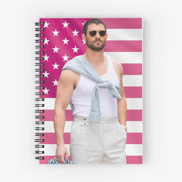 Item preview, David Corenswet Pink Flag Muscle Tank designed and sold by lavndershrtdays.
