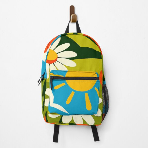 Item preview, VIBRANT WILDFLOWER HILLSCAPE designed and sold by Amethra.