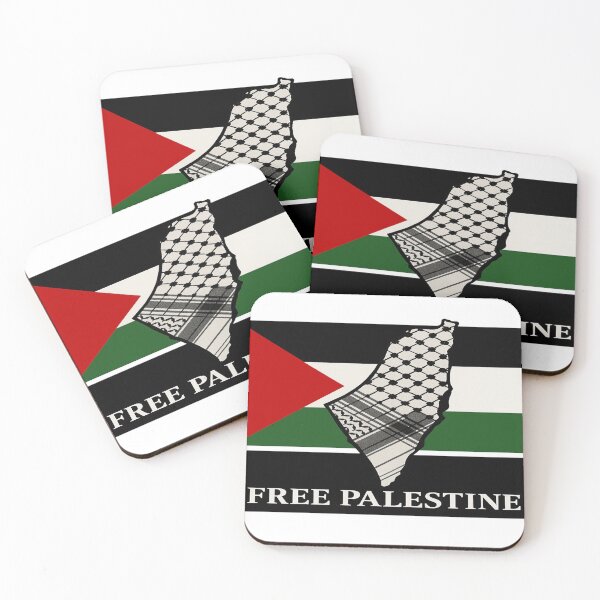 Item preview, Free Palestine – Iconic Map with Keffiyeh Pattern designed and sold by ArthUpscale.