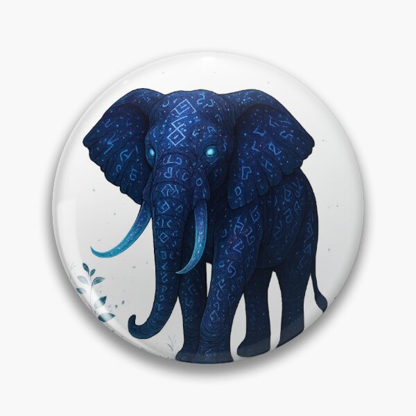 Item preview, Cosmic Elephant Guardian | Mystical Blue Spirit designed and sold by shikuldo7.