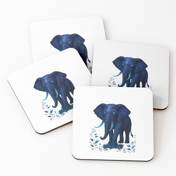 Item preview, Cosmic Elephant Guardian | Mystical Blue Spirit designed and sold by shikuldo7.