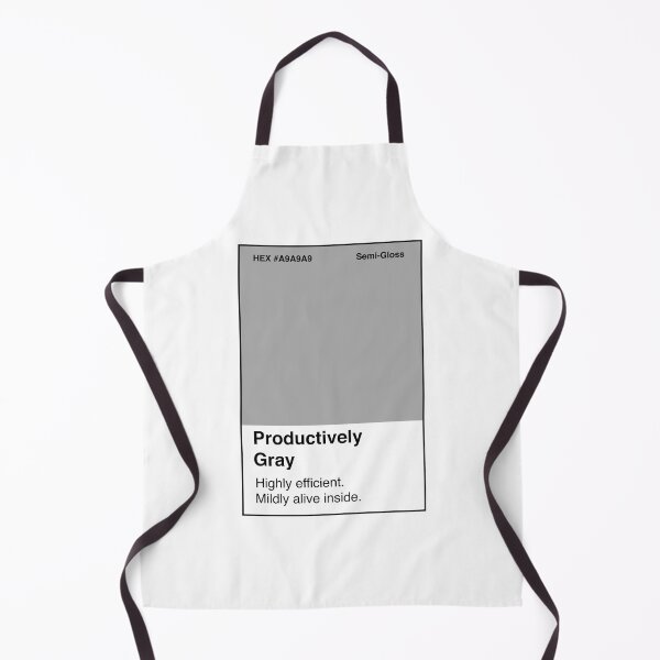 Item preview, Productively Gray | Feeling Some Type of Hue™ designed and sold by createbigwaves.