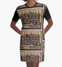 Benjamin K Edwards Collection Chicago Cubs baseball card portrait Graphic T-Shirt Dress