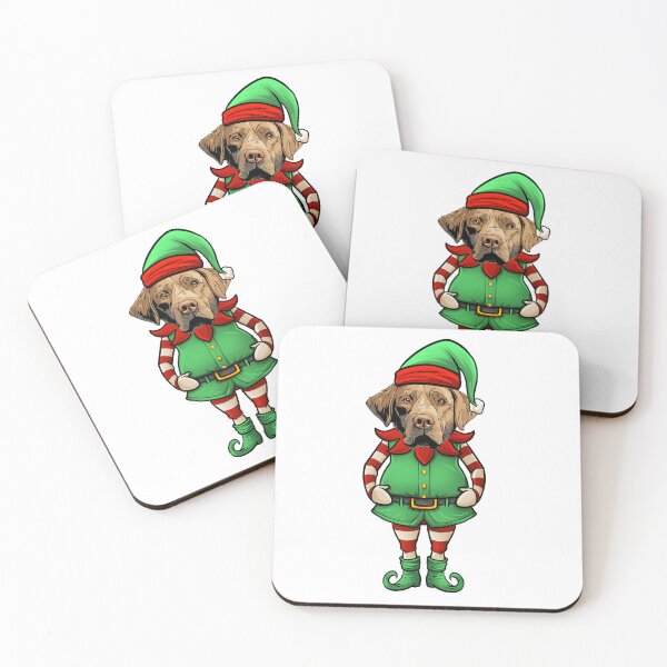Item preview, Chesapeake Bay Retriever Christmas Elf designed and sold by whyitsme.