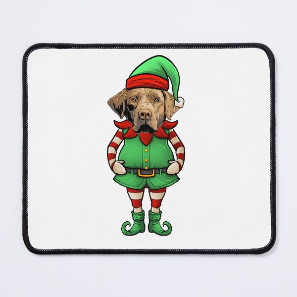 Item preview, Chesapeake Bay Retriever Christmas Elf designed and sold by whyitsme.