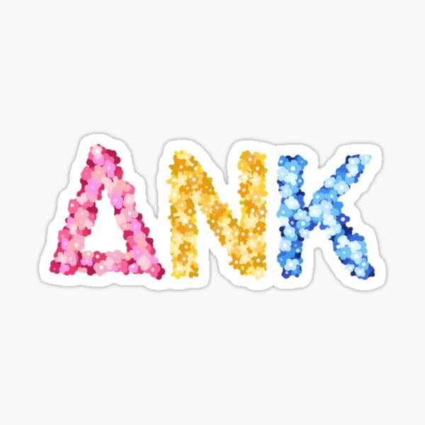 Item preview, DNK Flowered Words designed and sold by DeltaNuKappa.