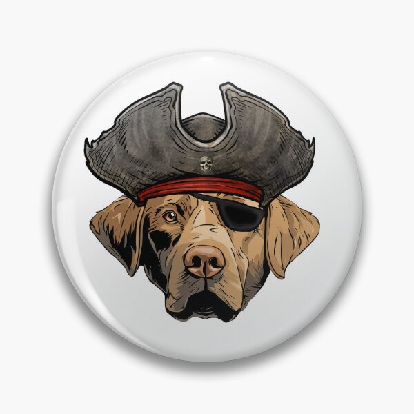 Item preview, Chesapeake Bay Retriever Pirate designed and sold by whyitsme.