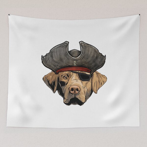 Item preview, Chesapeake Bay Retriever Pirate designed and sold by whyitsme.