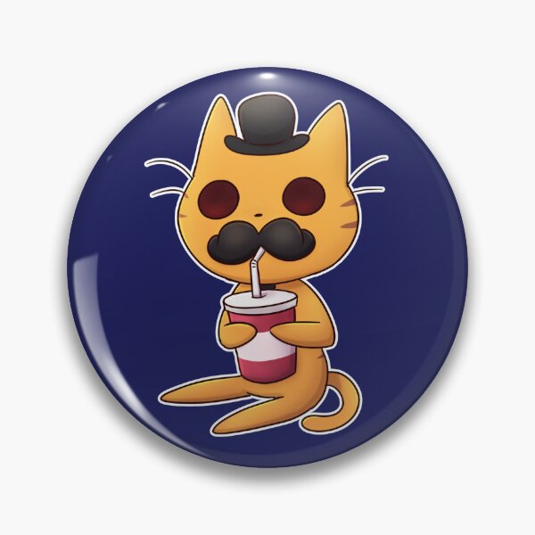Item preview, Mr.Cat with drink designed and sold by sapphireluna.