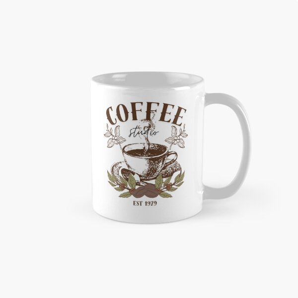 Item preview, Vintage Organic Coffee Illustration – Rustic Aesthetic Design for Coffee Lovers and Apparel designed and sold by Thehatinthecat.