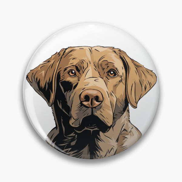 Artikelvorschau, Chesapeake Bay Retriever Hund Illustration entworfen und verkauft von whyitsme.